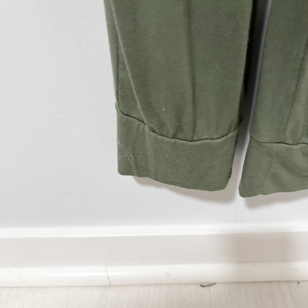 Aerie Womens Green Jumpsuit Casual Resort Wear Cinch Waist Pockets Size‎ Small - Picture 5 of 10